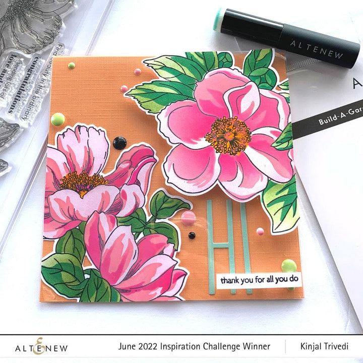 Altenew Build-A-Garden Bundle Build-A-Garden: Pristine Peonies & Add-On Die Bundle