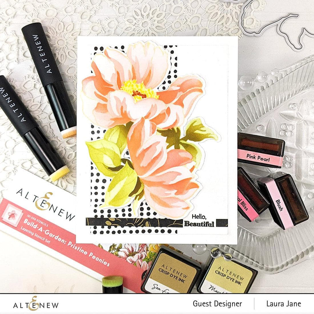 Altenew Build-A-Garden Bundle Build-A-Garden: Pristine Peonies & Add-On Die Bundle