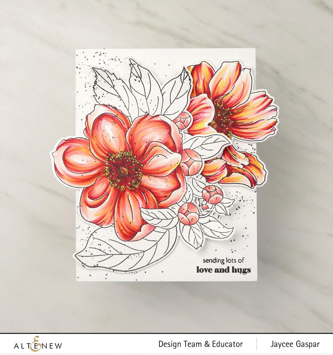 Altenew Build-A-Garden Bundle Build-A-Garden: Pristine Peonies & Add-On Die Bundle