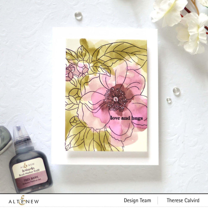 Altenew Build-A-Garden Bundle Build-A-Garden: Pristine Peonies & Add-On Die Bundle