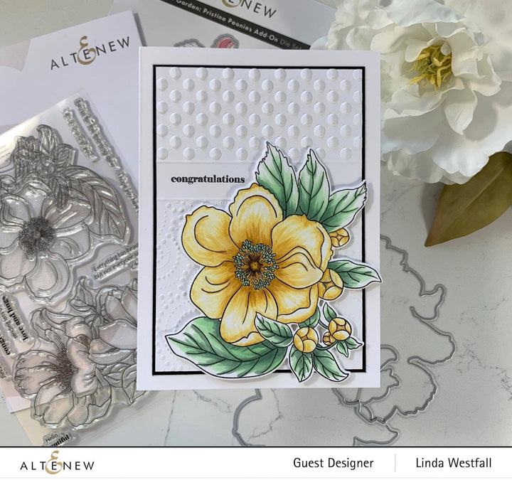 Altenew Build-A-Garden Bundle Build-A-Garden: Pristine Peonies & Add-On Die Bundle