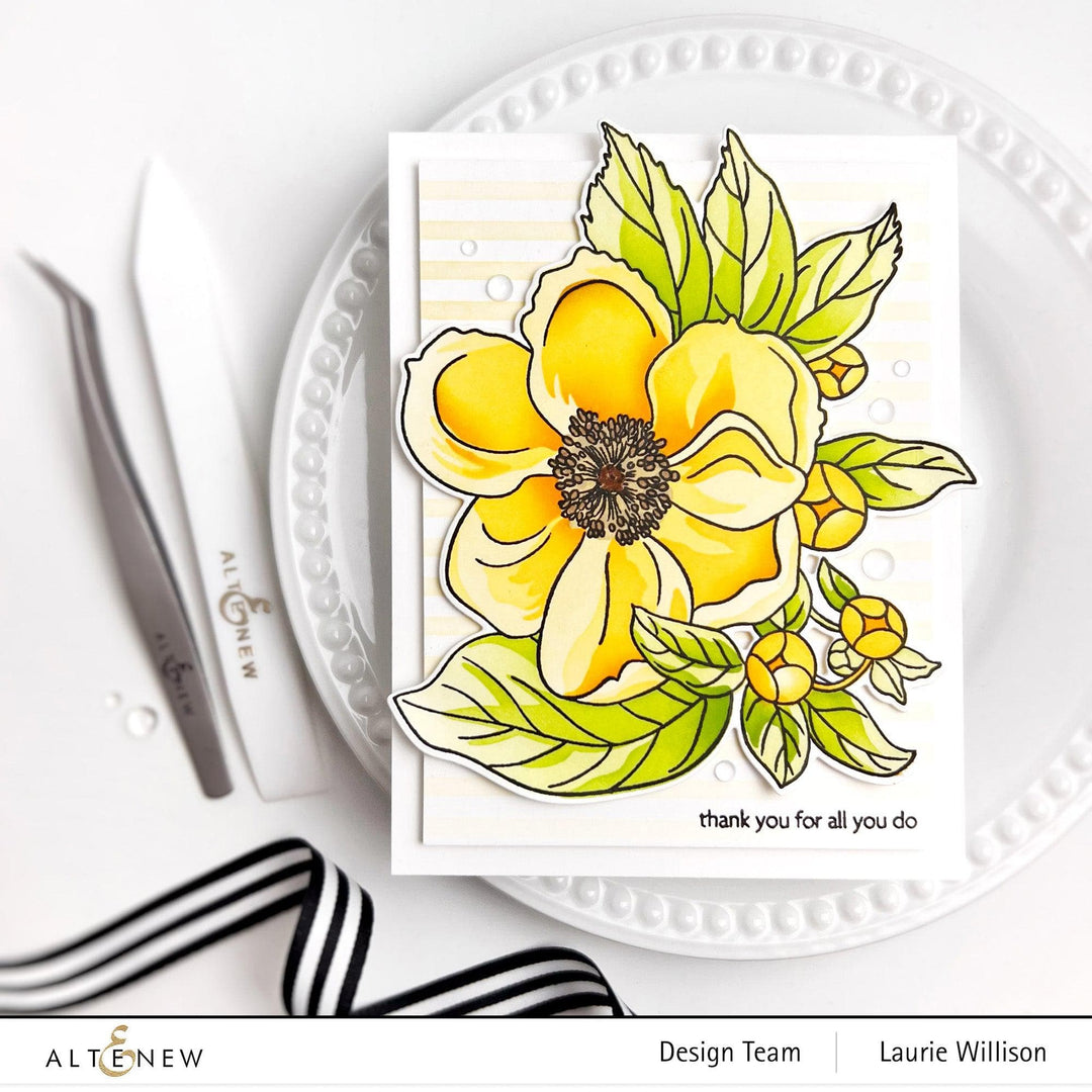 Altenew Build-A-Garden Bundle Build-A-Garden: Pristine Peonies & Add-On Die Bundle