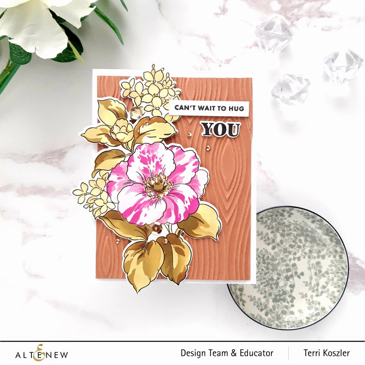 Altenew Build-A-Garden Bundle Build-A-Garden: Rosa Gallica & Add-On Die Bundle