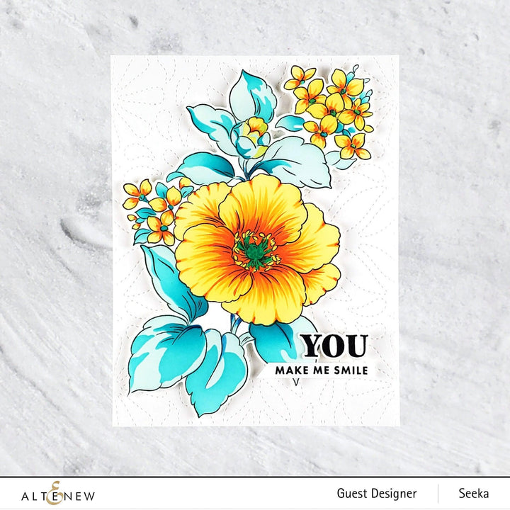 Altenew Build-A-Garden Bundle Build-A-Garden: Rosa Gallica & Add-On Die Bundle