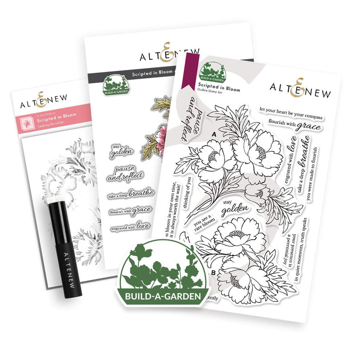 Build-A-Garden: Scripted in Bloom & Add-on Die Bundle