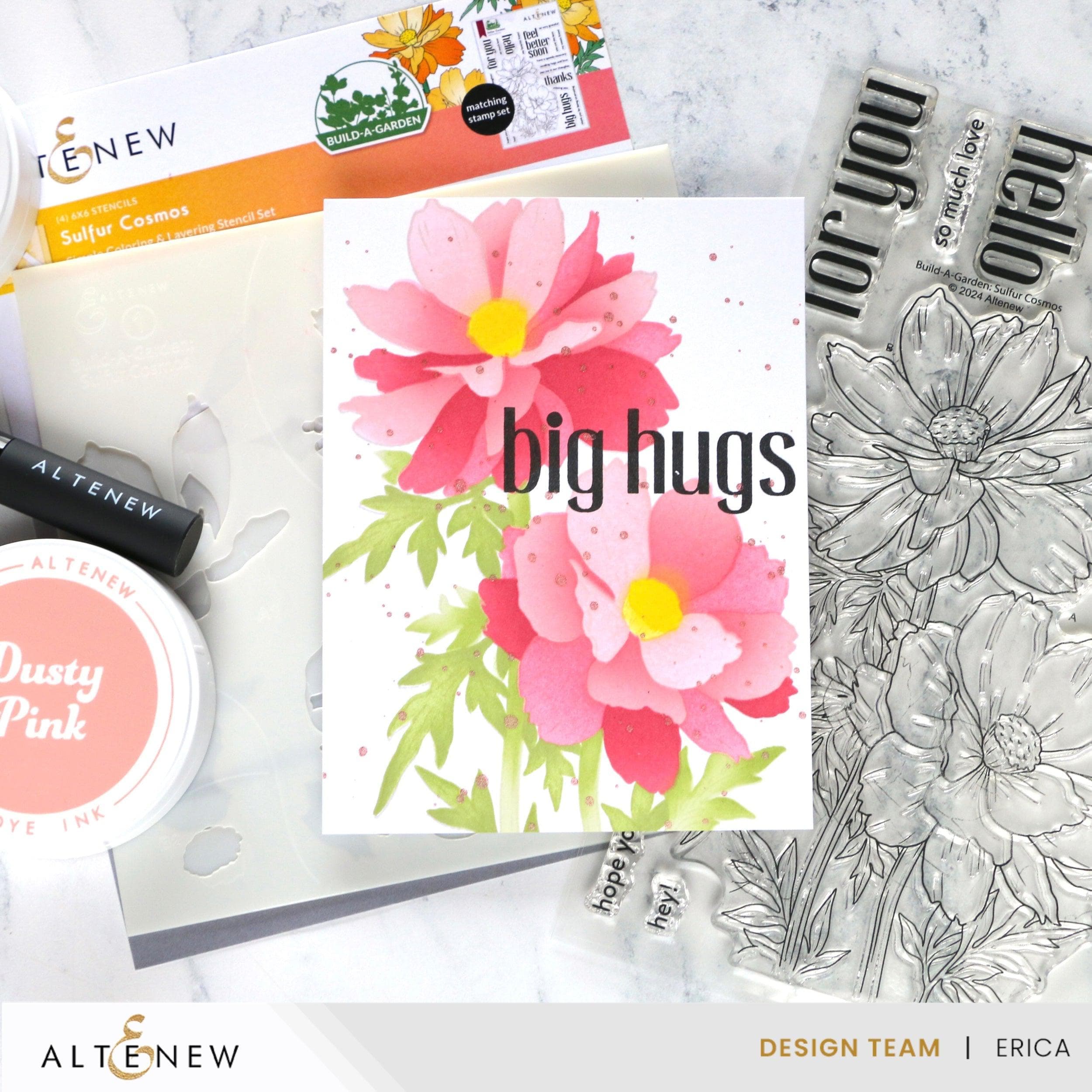 Build-A-Garden: Sulfur Cosmos & Add-on Die Bundle | Altenew