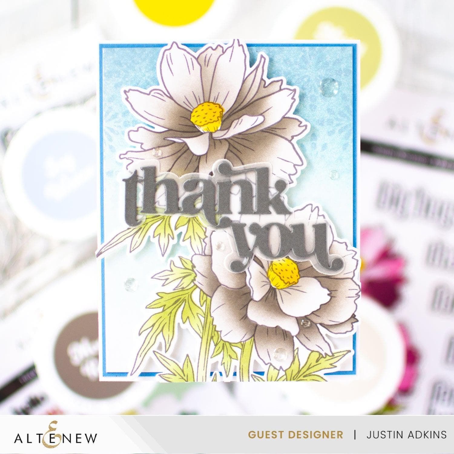 Build-A-Garden: Sulfur Cosmos & Add-on Die Bundle | Altenew