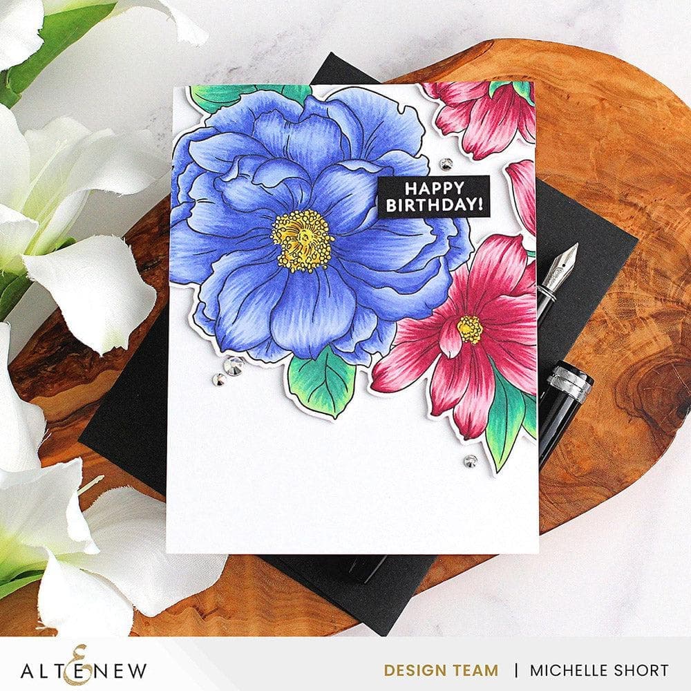 Build-A-Garden: Sulfur Cosmos & Artist Alcohol Markers Set Bundle