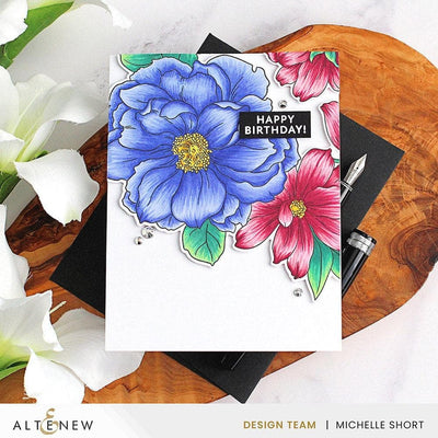 Build-A-Garden: Sulfur Cosmos & Artist Alcohol Markers Set Bundle