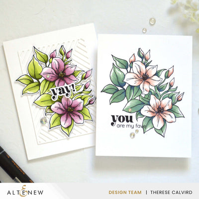 Build-A-Garden: Sulfur Cosmos & Artist Alcohol Markers Set Bundle