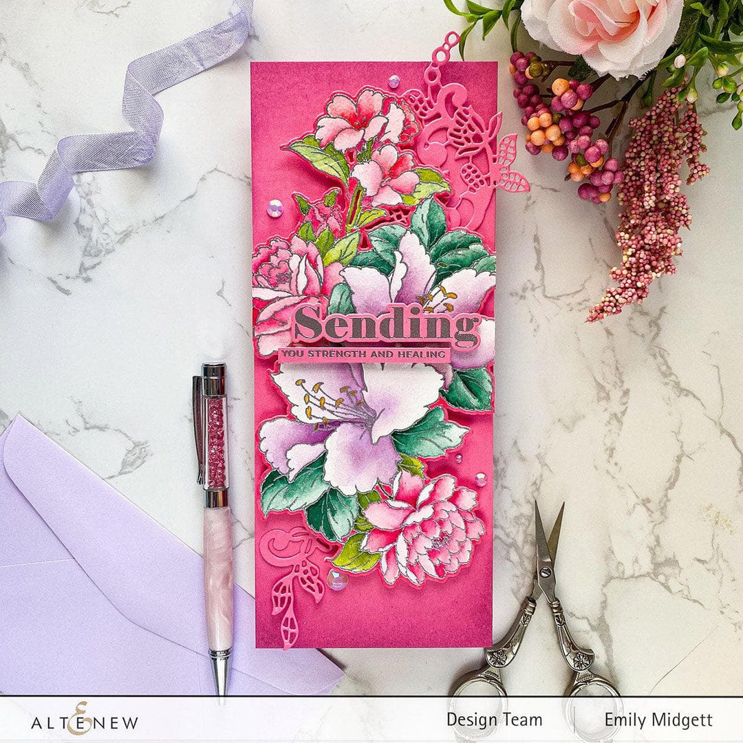 Altenew Build-A-Garden Bundle Build-A-Garden: Sweet Lilies & Add-on Die Bundle