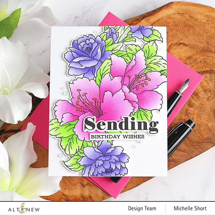 Altenew Build-A-Garden Bundle Build-A-Garden: Sweet Lilies & Add-on Die Bundle