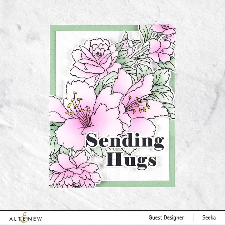 Altenew Build-A-Garden Bundle Build-A-Garden: Sweet Lilies & Add-on Die Bundle