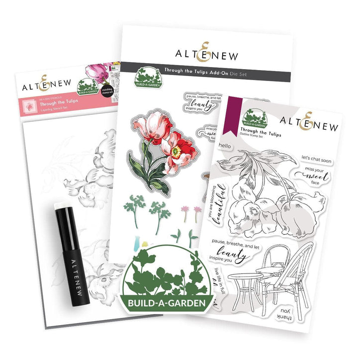 Build-A-Garden: Through the Tulips & Add-on Die Bundle