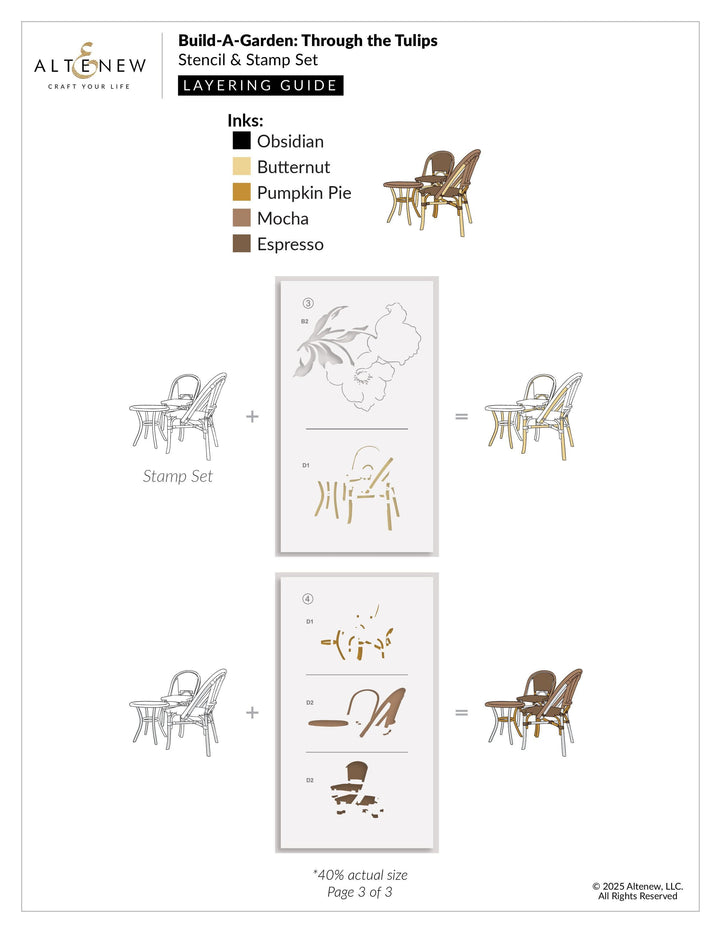 Build-A-Garden: Through the Tulips & Add-on Die Bundle
