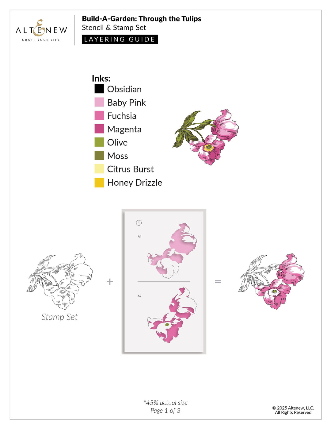 Build-A-Garden: Through the Tulips & Add-on Die Bundle