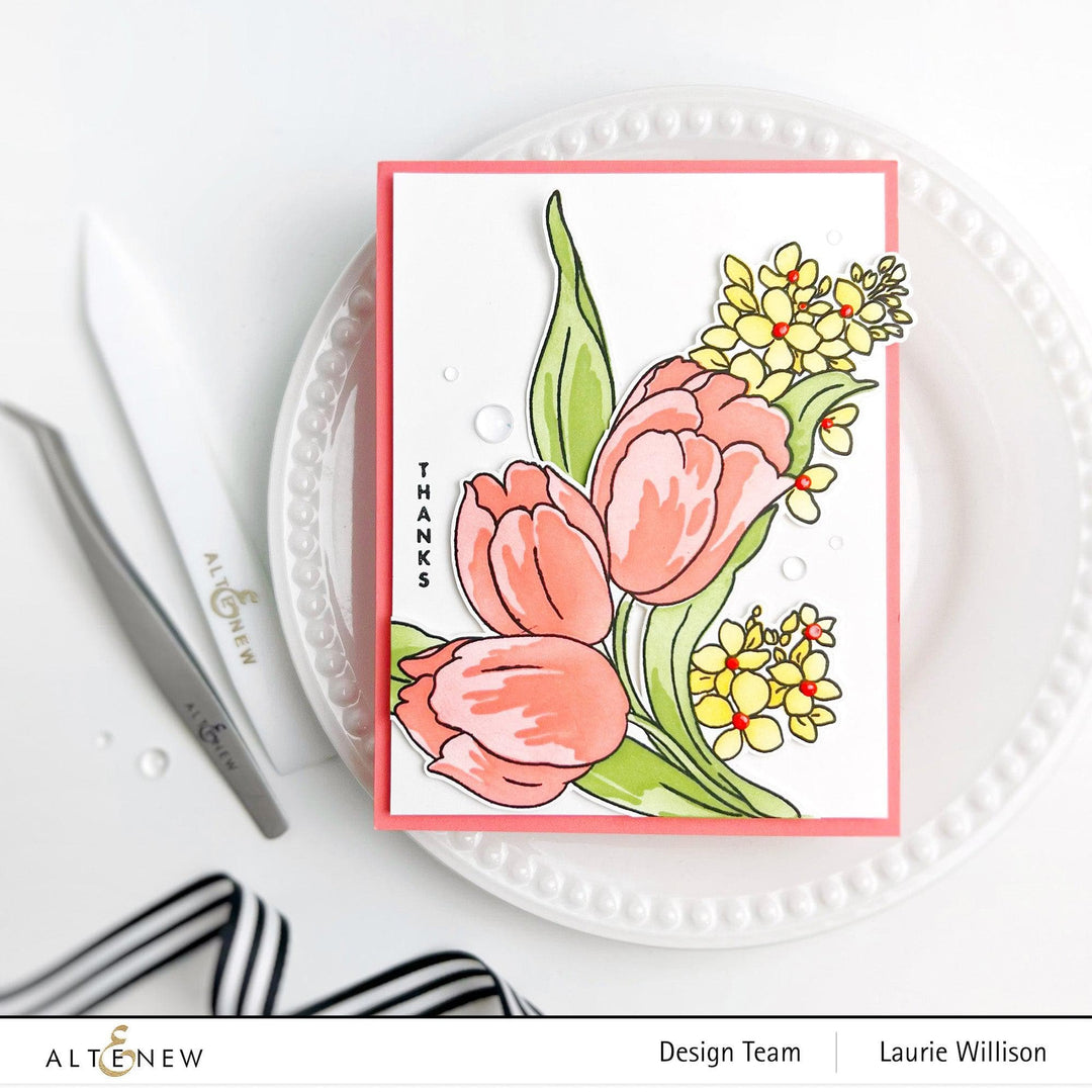 Altenew Build-A-Garden Bundle Build-A-Garden: Tulips & Friends & Add-on Die Bundle