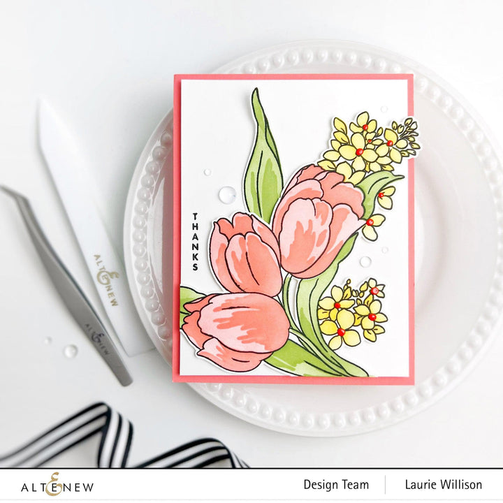 Altenew Build-A-Garden Bundle Build-A-Garden: Tulips & Friends & Add-on Die Bundle