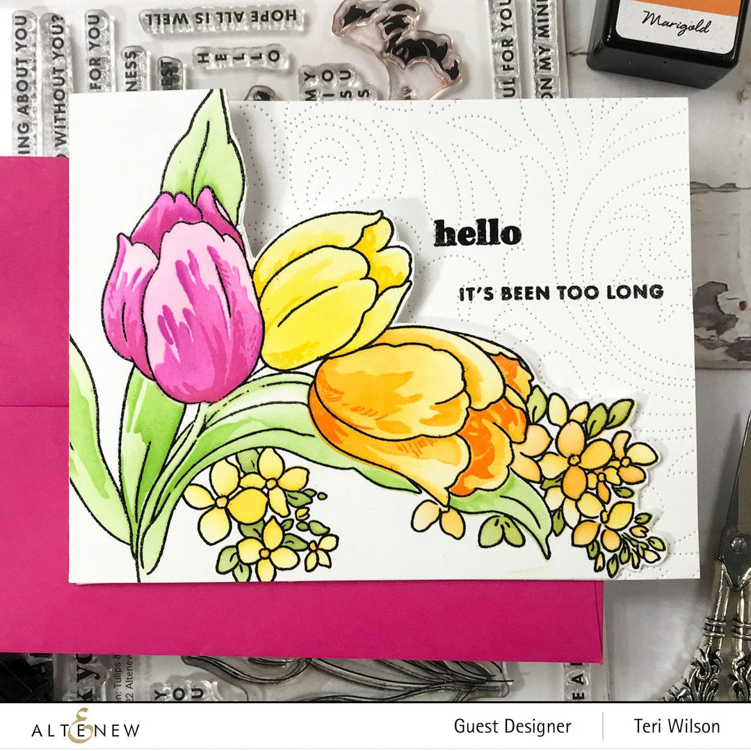 Altenew Build-A-Garden Bundle Build-A-Garden: Tulips & Friends & Add-on Die Bundle