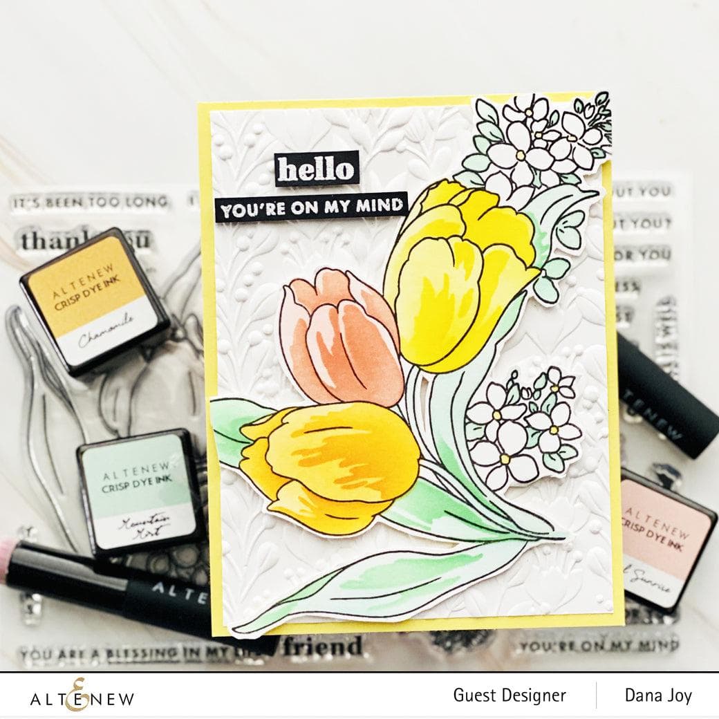 Altenew Build-A-Garden Bundle Build-A-Garden: Tulips & Friends & Add-on Die Bundle