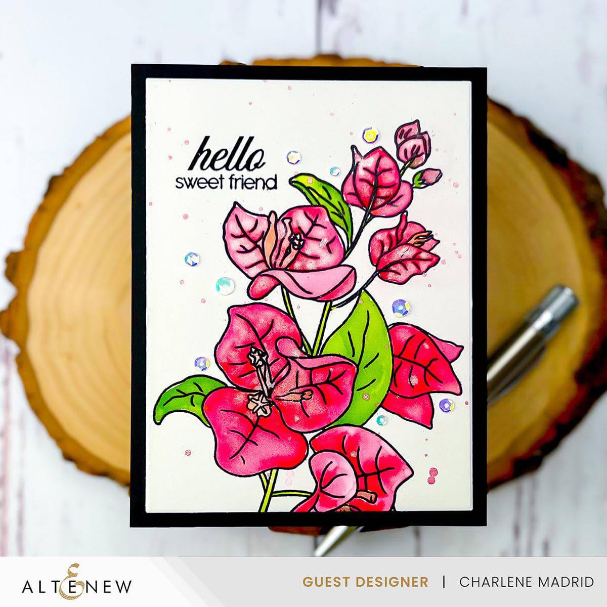 Build-A-Garden: Bougainvillea | Altenew