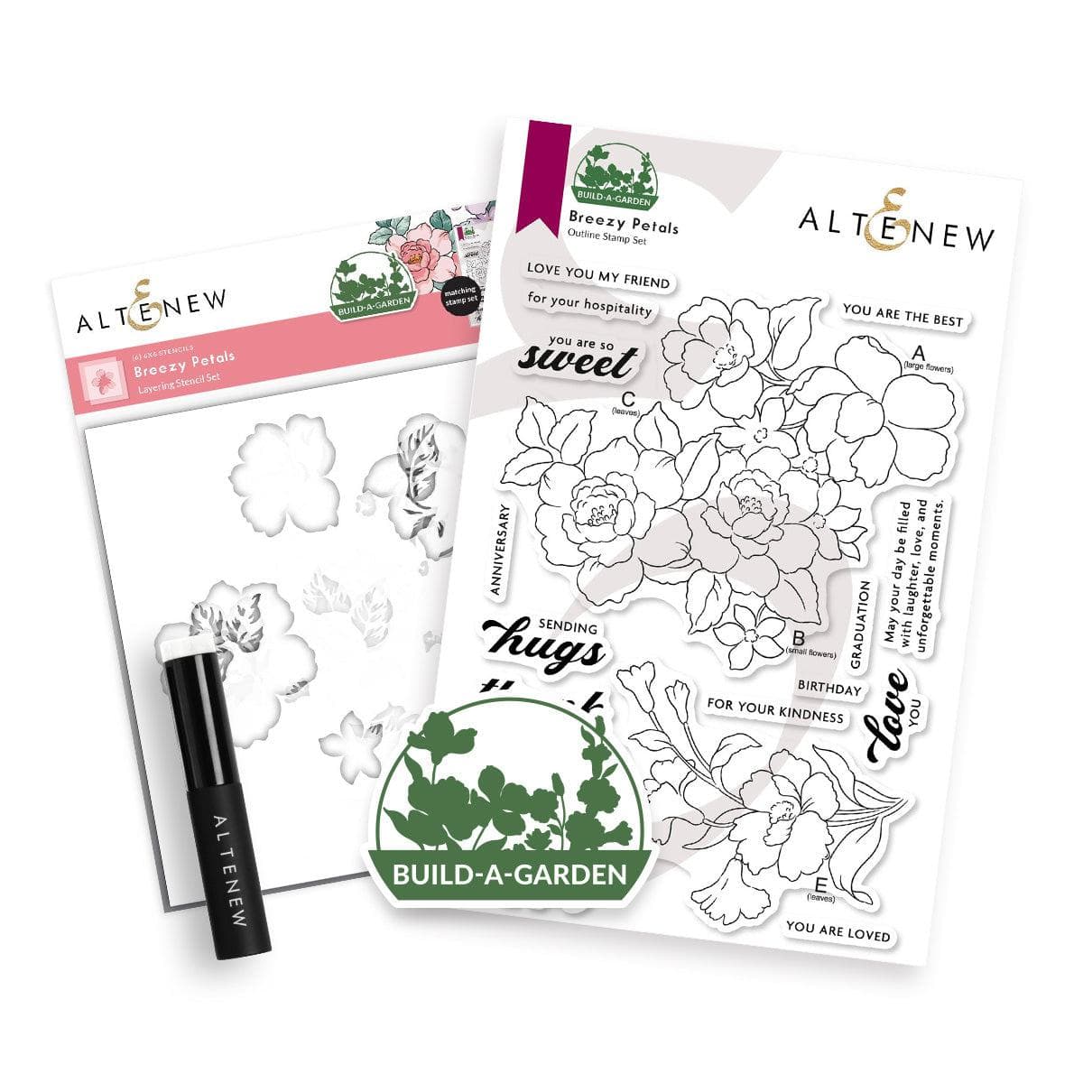 Build-A-Garden: Breezy Petals | Altenew