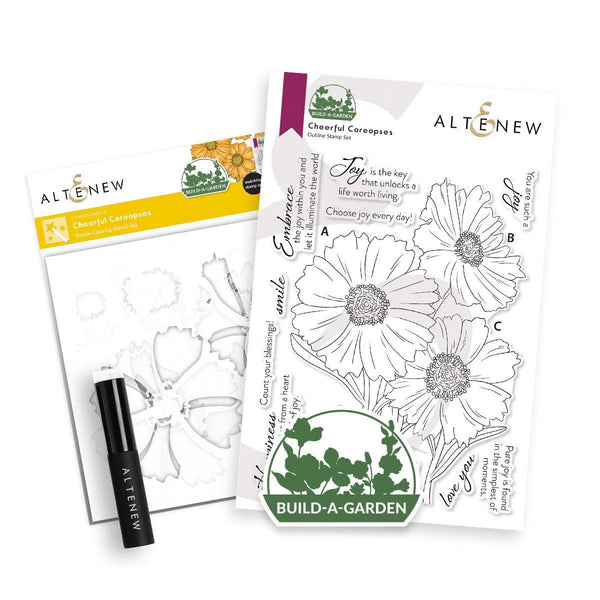 Altenew Build-A-Garden Set Build-A-Garden: Cheerful Coreopses