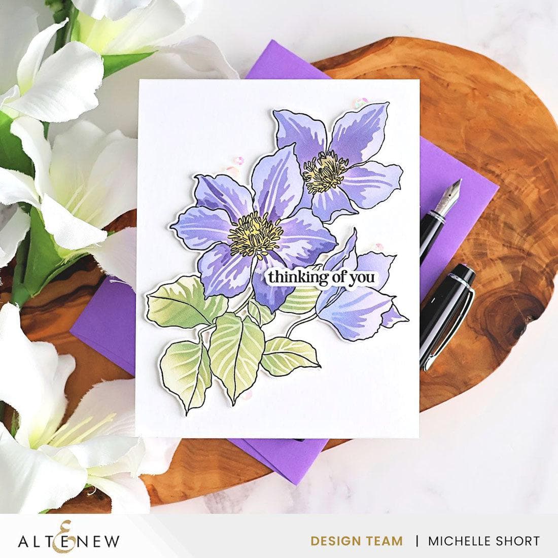 Build-A-Garden: Climbing Clematis | Altenew