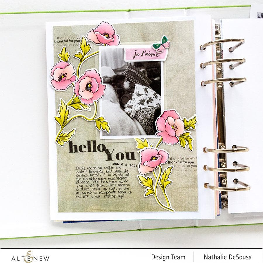 Altenew Build-A-Garden Set Build-A-Garden: Dancing Poppies