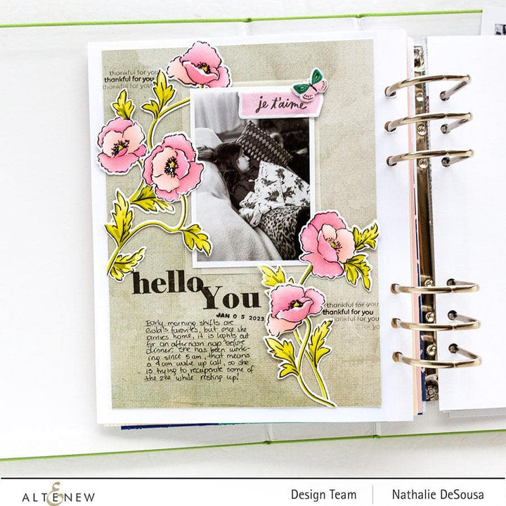 Altenew Build-A-Garden Set Build-A-Garden: Dancing Poppies