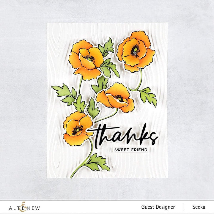 Altenew Build-A-Garden Set Build-A-Garden: Dancing Poppies