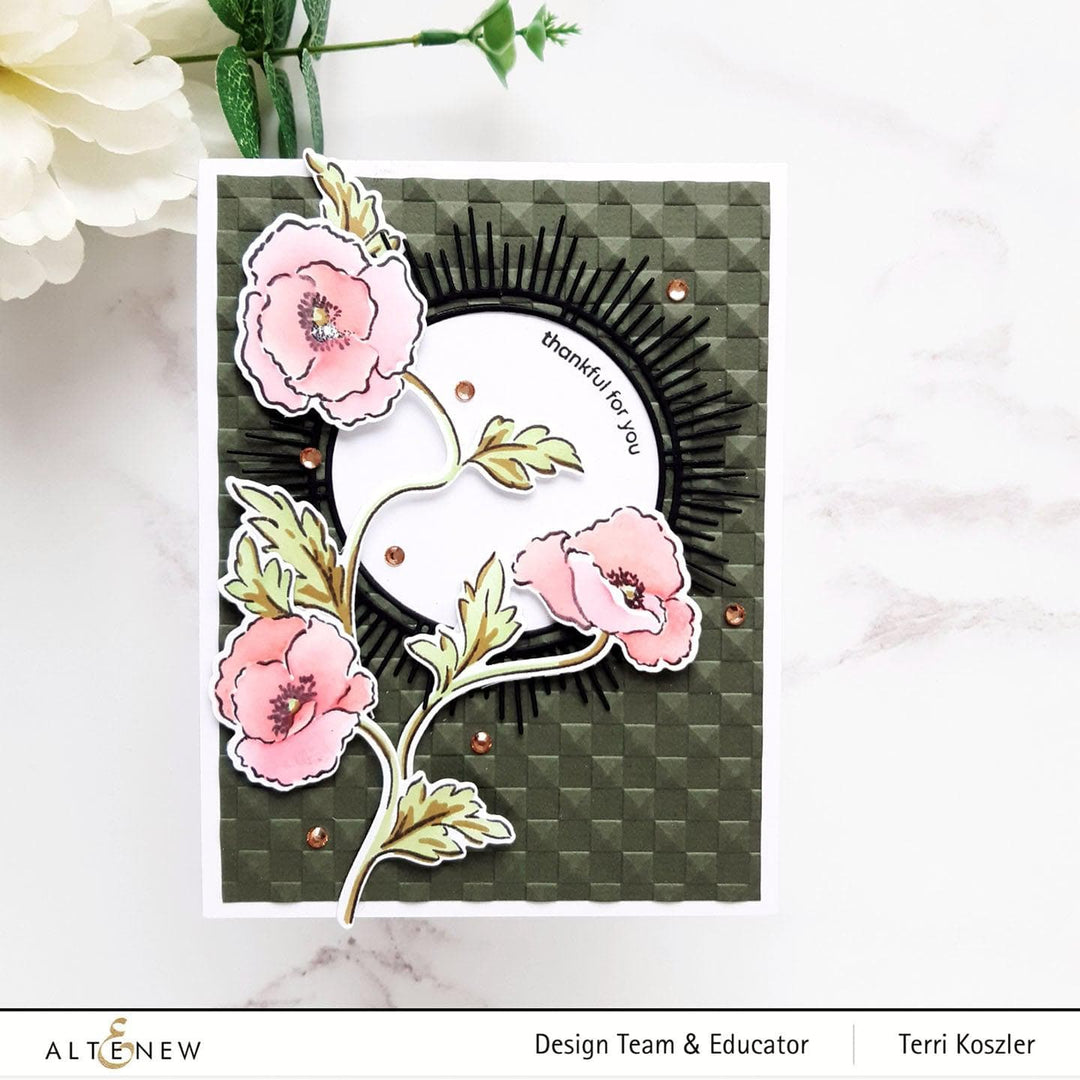 Altenew Build-A-Garden Set Build-A-Garden: Dancing Poppies