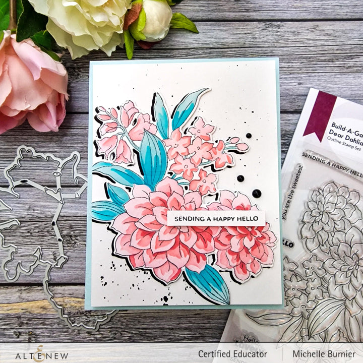 Altenew Build-A-Garden Set Build-A-Garden: Dear Dahlias