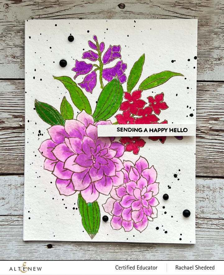 Altenew Build-A-Garden Set Build-A-Garden: Dear Dahlias