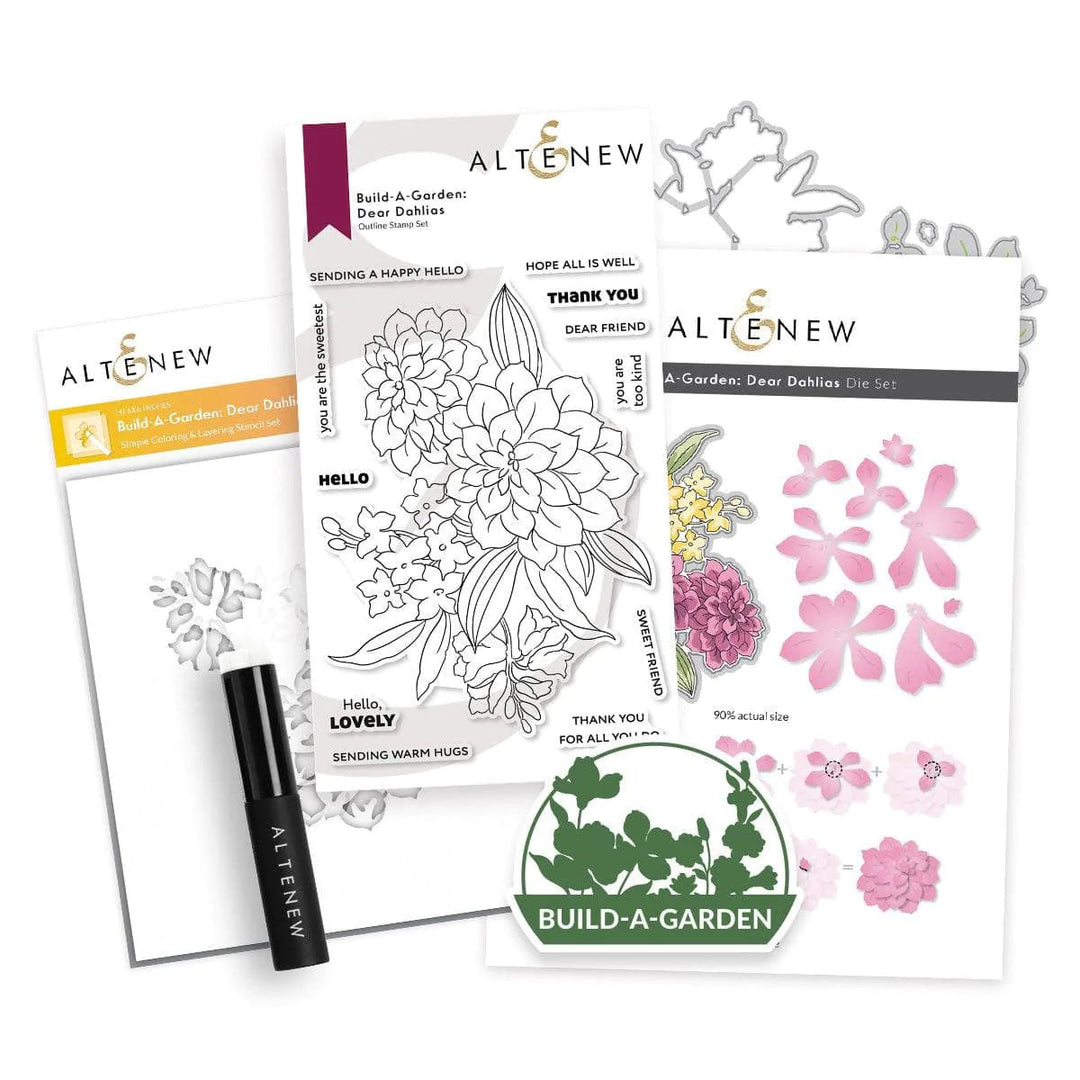 Altenew Build-A-Garden Set Build-A-Garden: Dear Dahlias