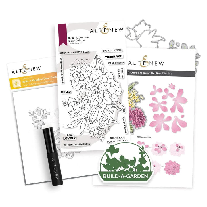Altenew Build-A-Garden Set Build-A-Garden: Dear Dahlias