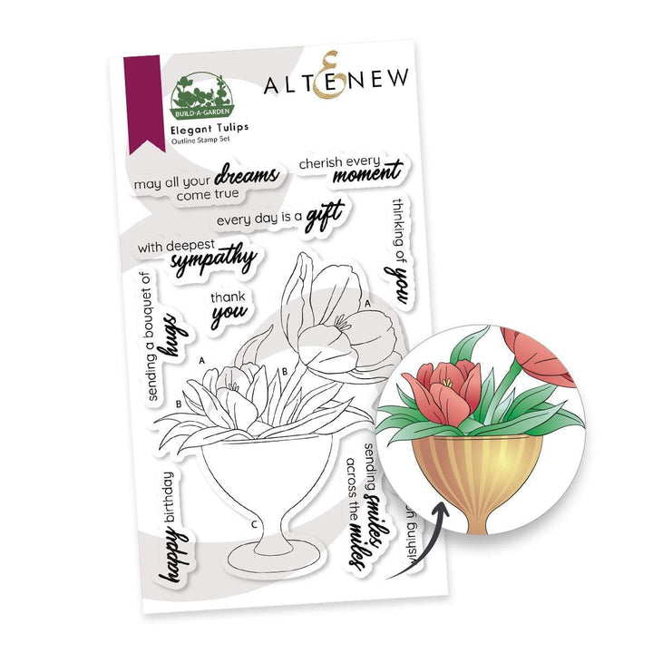 Build-A-Garden: Elegant Tulips