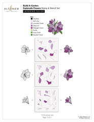 Altenew Build-A-Garden Set Build A Garden Esplanade Flowers