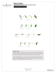 Altenew Build-A-Garden Set Build A Garden Esplanade Flowers