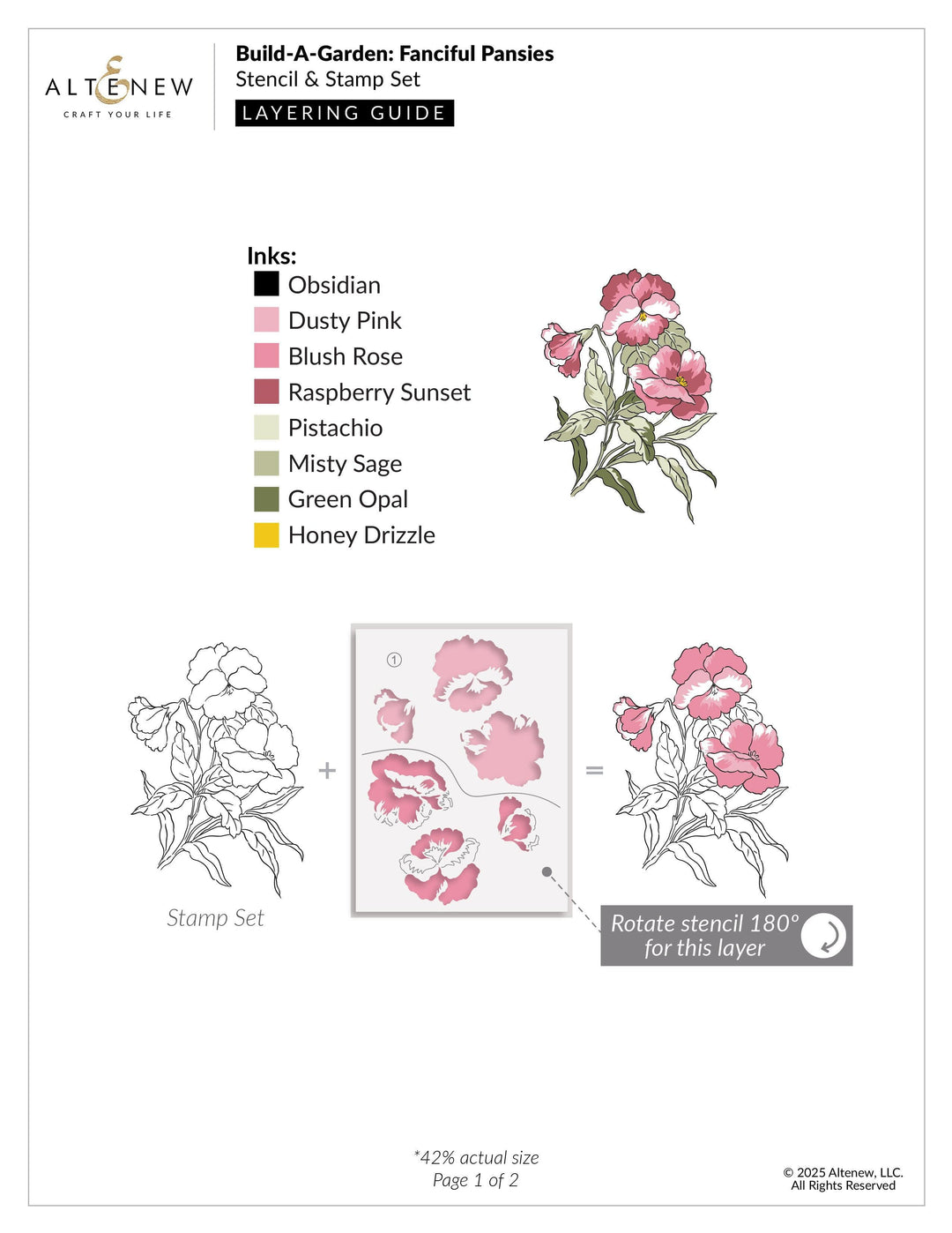 Build-A-Garden: Fanciful Pansies