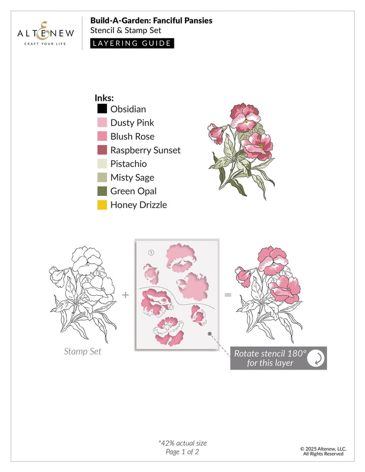 Build-A-Garden: Fanciful Pansies