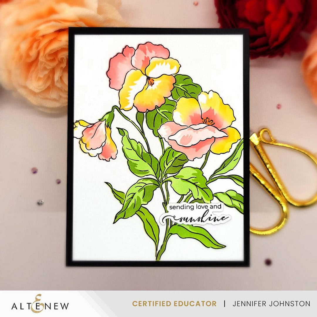 Build-A-Garden: Fanciful Pansies