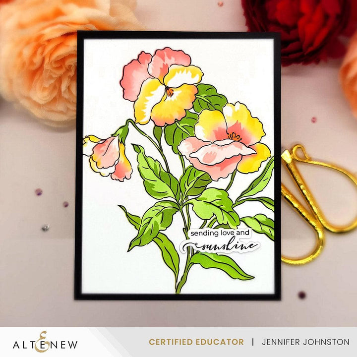 Build-A-Garden: Fanciful Pansies