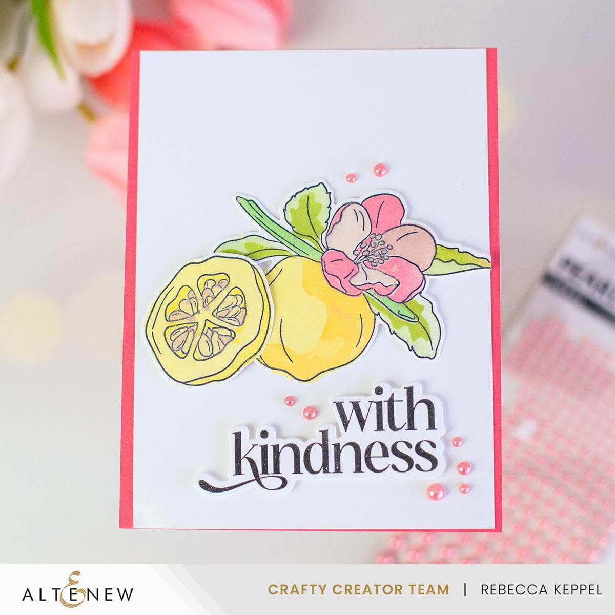 Build-A-Garden: Flowering Quince | Altenew