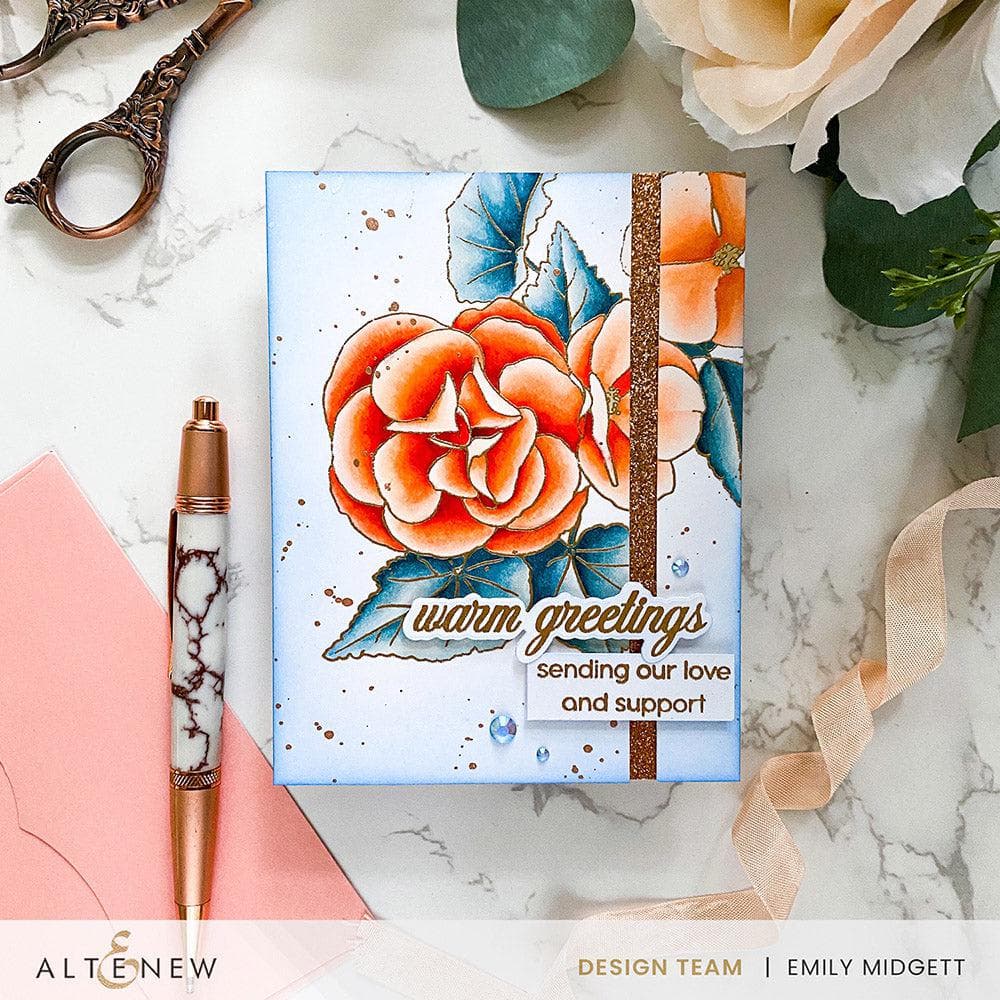 Altenew Build-A-Garden Set Build-A-Garden: Frilly Begonia