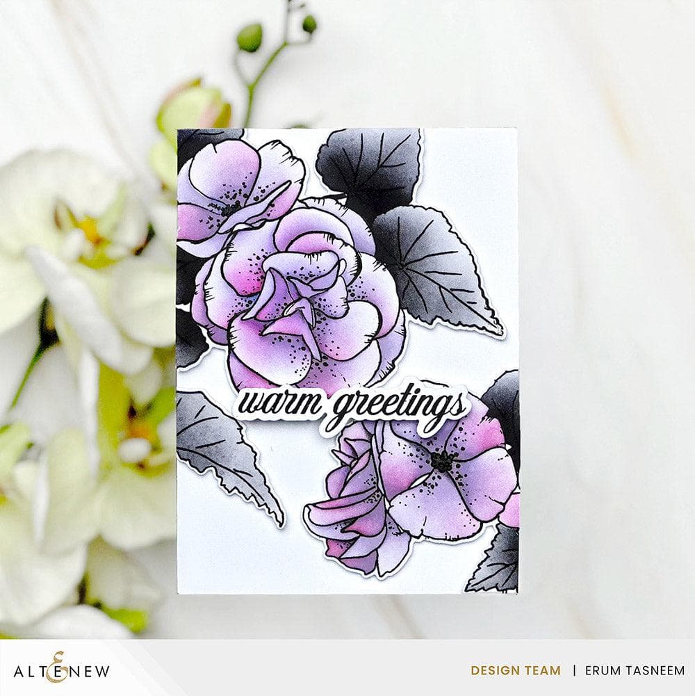 Altenew Build-A-Garden Set Build-A-Garden: Frilly Begonia