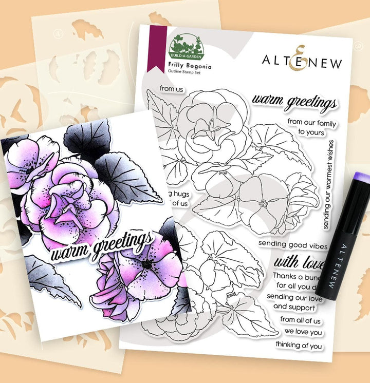 Build-A-Garden: Frilly Begonia