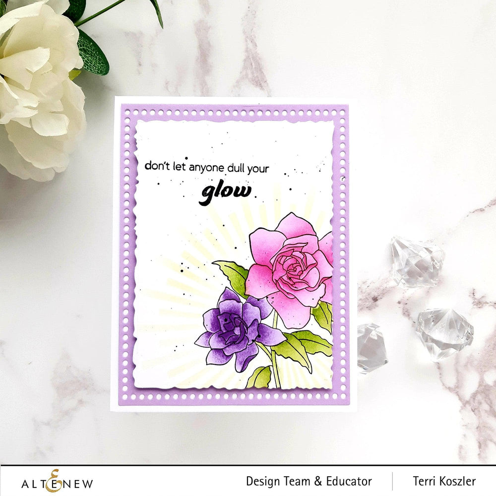 Altenew Build-A-Garden Set Build-A-Garden: Glowing Gardenias