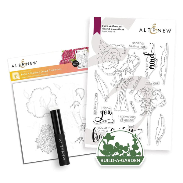 Altenew Build-A-Garden Set Build-A-Garden: Grand Carnations