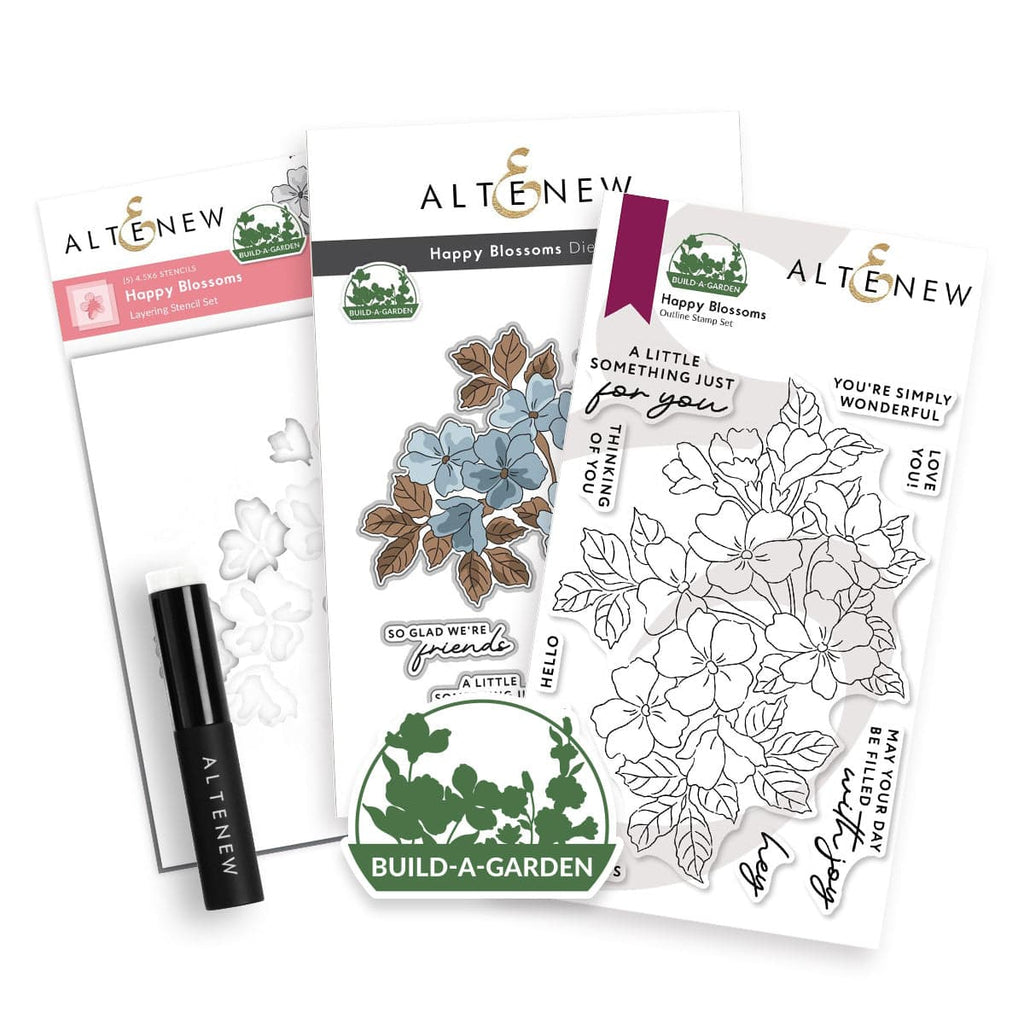 Build-A-Garden: Happy Blossoms | Altenew